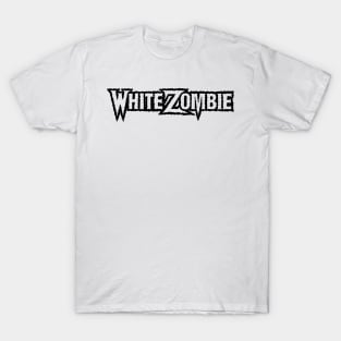 white zombie black T-Shirt